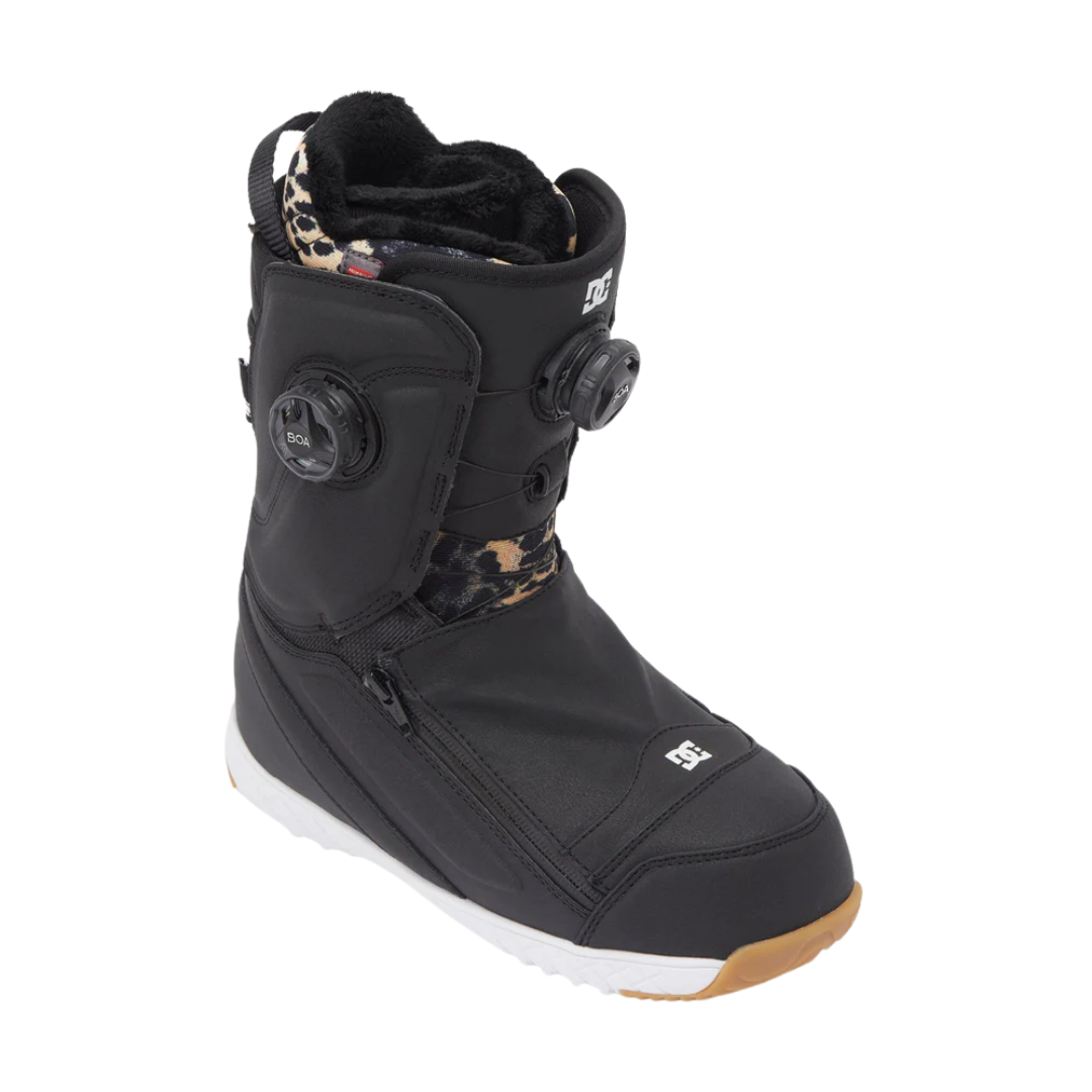 DC Women's Mora Boa Snowboard Boots -Leopard