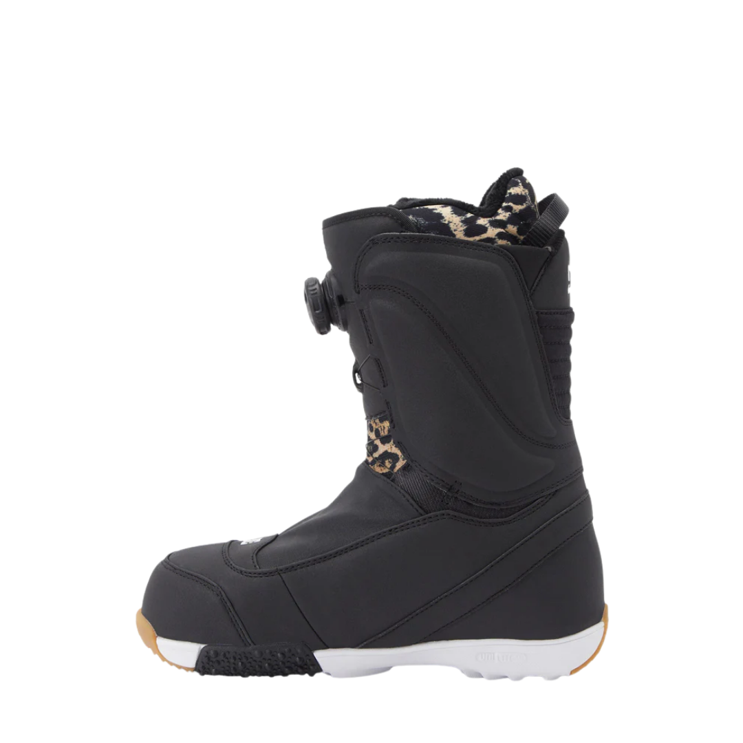DC Women's Mora Boa Snowboard Boots -Leopard