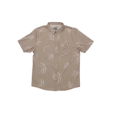 Salty Crew Salty Crew Men's Flagship UV Button Up White M Mens Button Up Short Sleeve Shirts