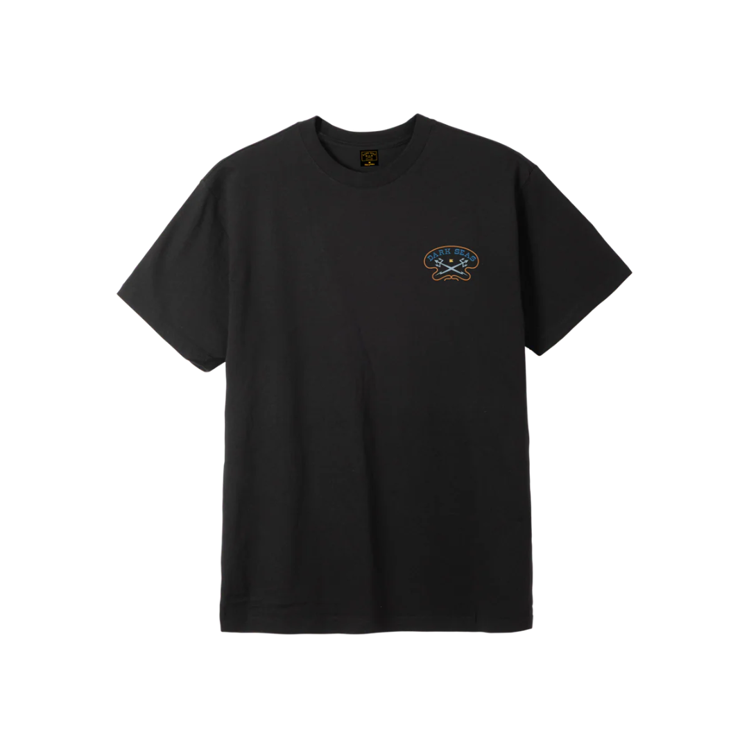 Dark Seas Men's Ride 'Em Wet Blended Tee - Heather Black