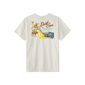 Dark Seas Dark Seas Men's Bad Decisions Tee - Cream Cream M Mens T-Shirts