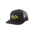 Loser Machine Loser Machine Men's Wings Trucker Hat - Black Black OS Mens Hats Flat Brim