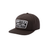 Loser Machine Loser Machine Men's Don’t Die Snapback Hat - Black Black OS Mens Hats Flat Brim
