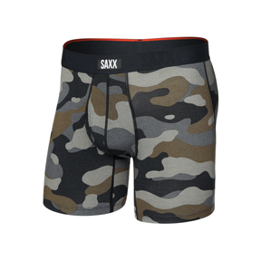 Saxx Saxx Men's Vibe XTRA Boxer Brief Fly - DUNK TANK CAMO-MULTI DUNK TANK CAMO-MULTI