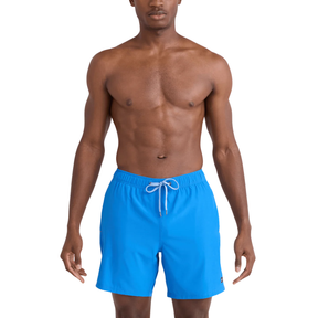 Saxx Saxx Men's Oh Buoy 2N1 Volley 7" - Bold Blue Bold Blue S Mens Boxer Brief Underwear