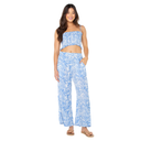 Roxy Roxy Women's Midnight Ave Pants SILVER LAKE ESCAPADE PALMS S Womens Pants and Jeans