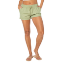 Roxy Roxy Women's Laguna Shorts BLUE HORIZON SOLID S Womens Fabric Shorts