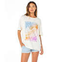 Roxy Roxy Women's Sunny Oversize Gbfc Tee CLOUD DANCER SUNNY OVERSIZE XS Womens T-Shirts