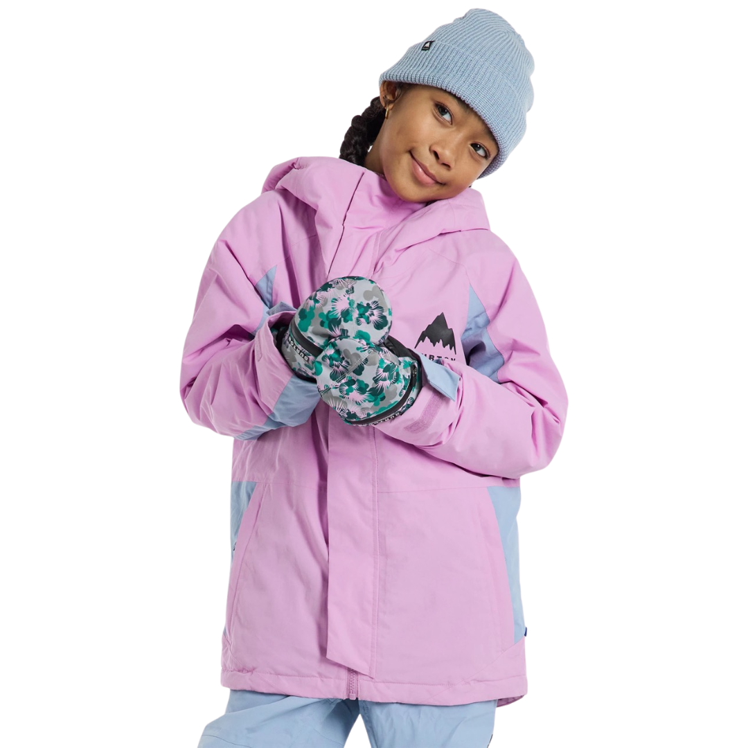 Burton Kids' Skimmer 2L Jacket - Orchid Purple/Dusty Blue
