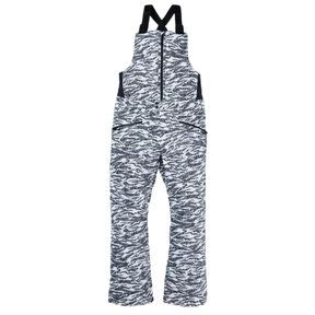 Burton Burton Men's Reserve 2L Bib Pants - Zebra Camo Zebra Camo M Mens Snowboard Bib Pants