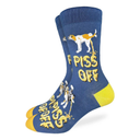 Good Luck Socks Men's Piss Off Socks