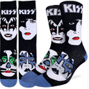 Good Luck Socks Good Luck Socks Men's Kiss Band Socks Multi Shoe Size 8-13 Mens Socks