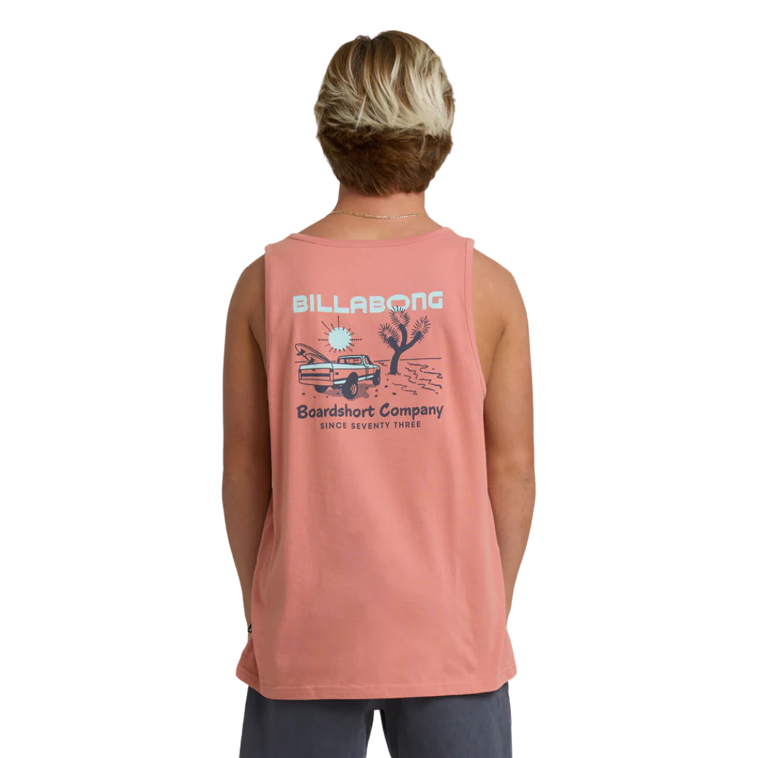 Billabong Billabong Men's Tailgating Tank - Ash Rose Ash Rose