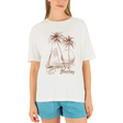 Hurley Hurley Women's Fair Winds Boyfriend Tee Tofu XS Womens T-Shirts