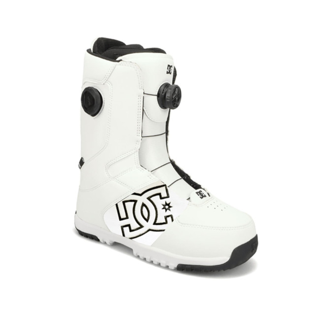 DC DC Men's Control Snowboard Boot - White/Black White/Black