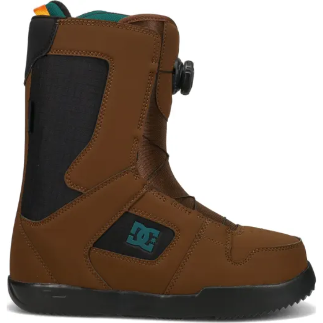 DC Men's Phase Boa Snowboard Boot - Brown/Black/Teal