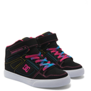 DC DC Youth Pure High-Top EV Shoes - Multi Multi 10.5 Youth Girls Skate Shoes 5T to 13T and 1 to 7 US Size
