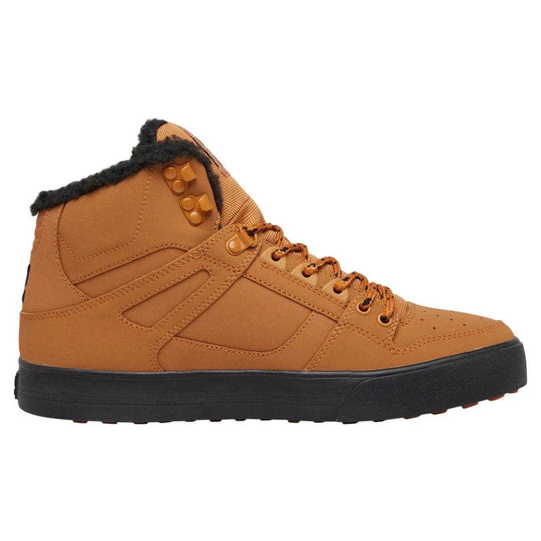 DC Men's Pure High-Top WR Boot Boots - Wheat/Black