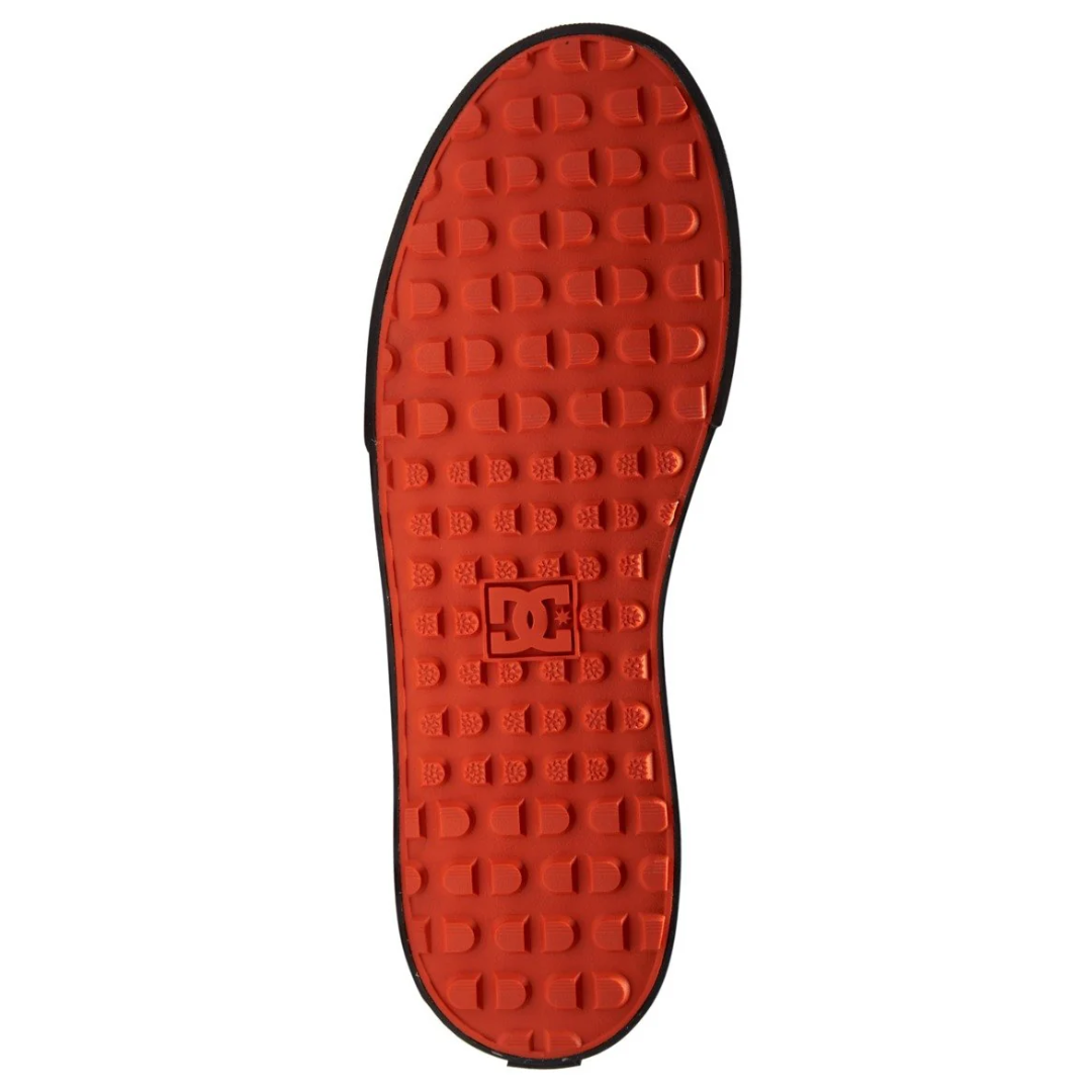 DC Men's Pure High-Top WC WNT Shoes - Dusty Olive/Orange