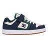DC Youth Manteca 4 V Shoes - Navy/White/Green