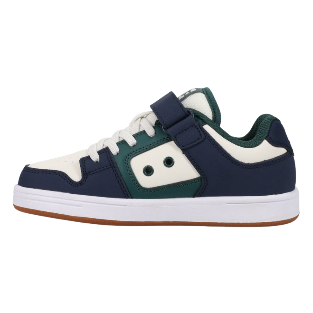 DC Youth Manteca 4 V Shoes - Navy/White/Green
