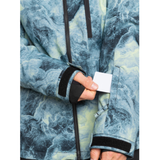 Quiksilver Quiksilver Men's Mission Printed Jacket SPACE STONE CELERY GREEN