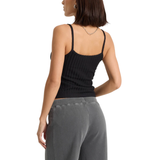 Volcom Volcom Women's Lived In Rib Tank Vintage Black S Womens Tank Tops