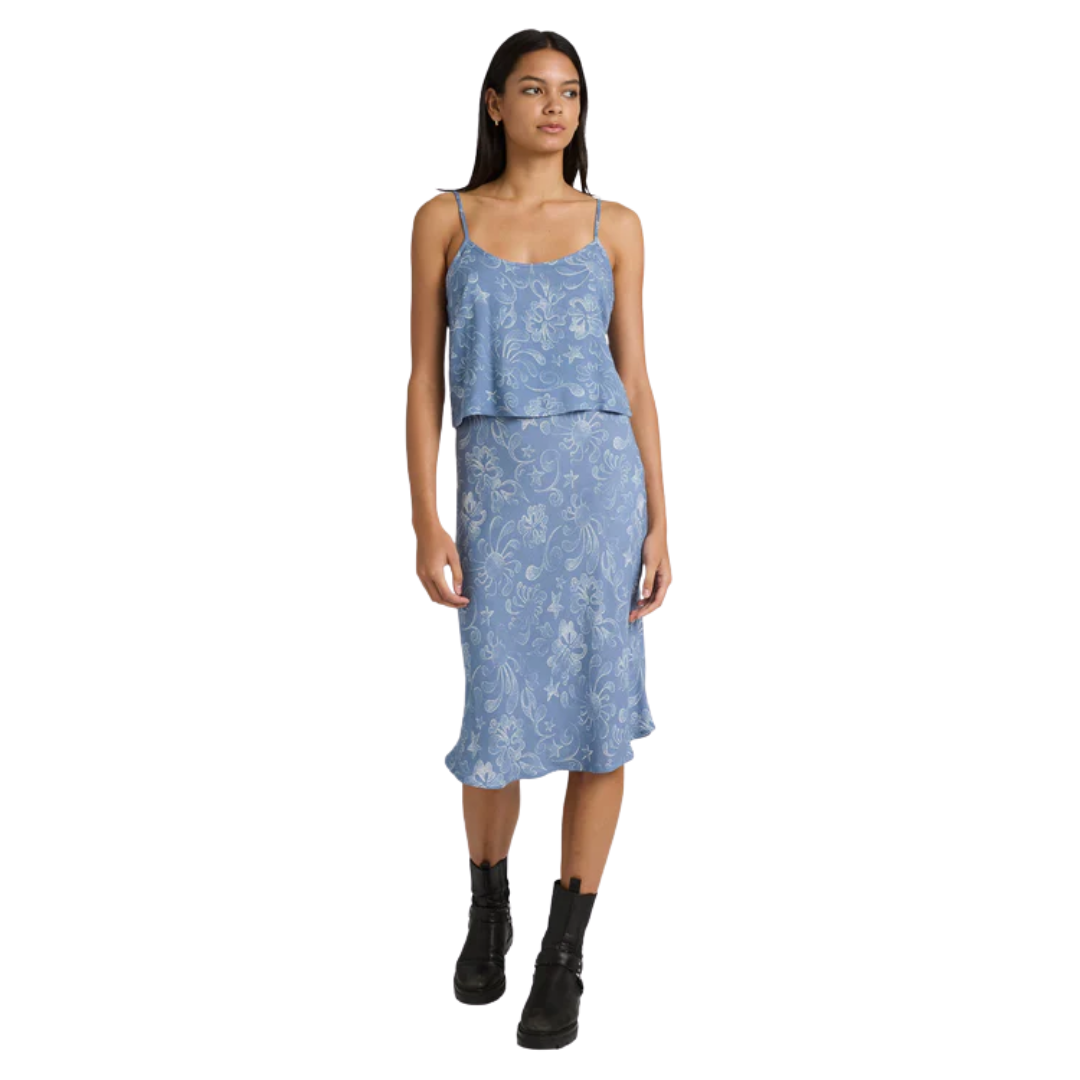 RVCA RVCA Women's Lauryn Alvarez Subaloha Skirt - Light Blue Light Blue S Womens T-Shirts