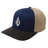 Volcom Volcom Men's Full Stone Heather Flexfit Hat Dust Bowl Indigo S/M Mens Hats Flat Brim