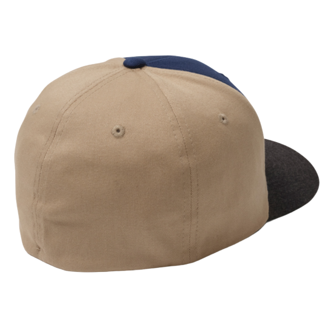 Volcom Volcom Men's Full Stone Heather Flexfit Hat Dust Bowl Indigo S/M Mens Hats Flat Brim