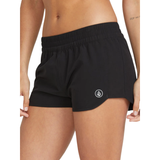 Volcom Volcom Women's Simply Solid Boardshort - Black Black S Womens Board shorts