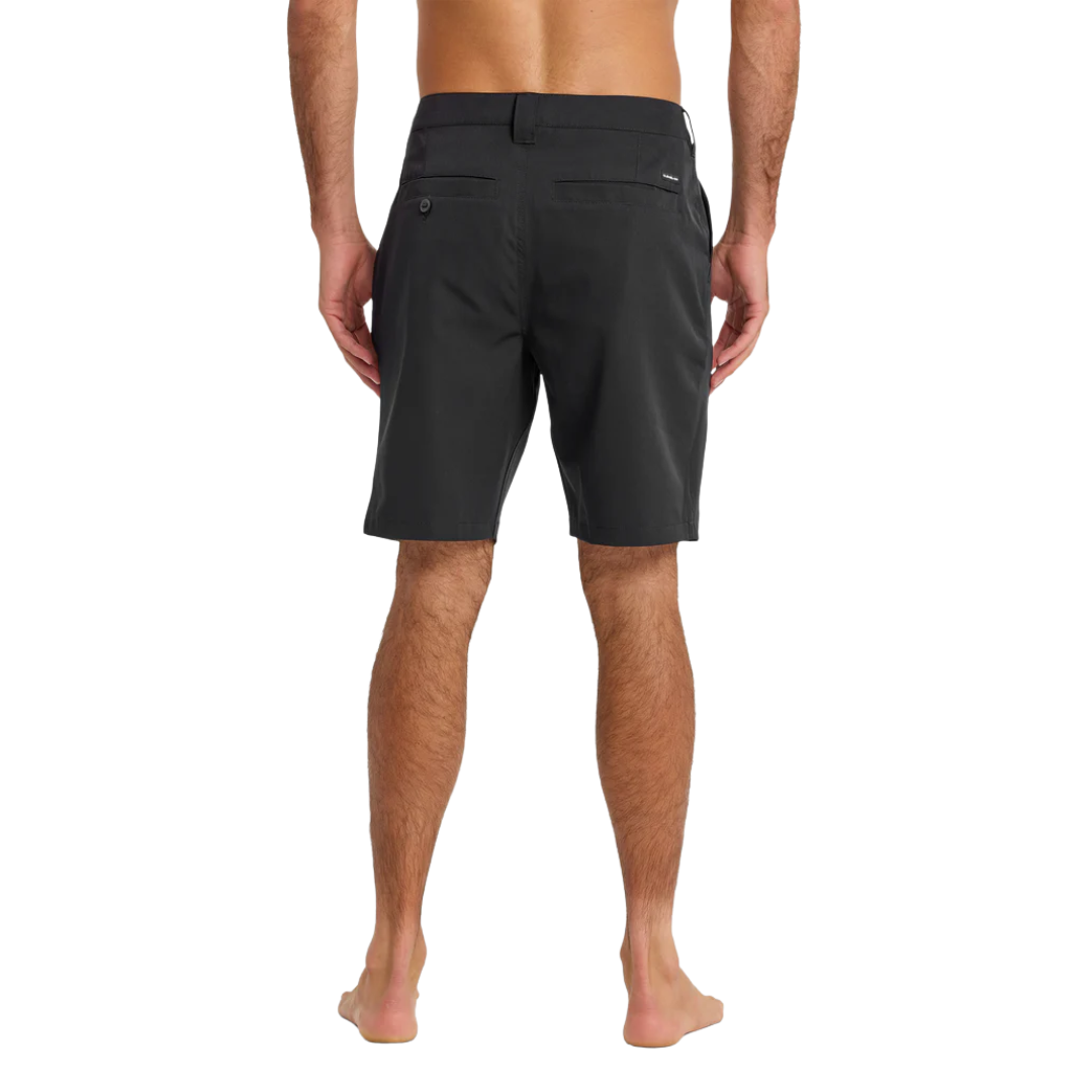 Quiksilver Quiksilver Men's Union Amphibian 20" Hybrid Shorts Black 30 Mens Hybrid Land and Sea Shorts