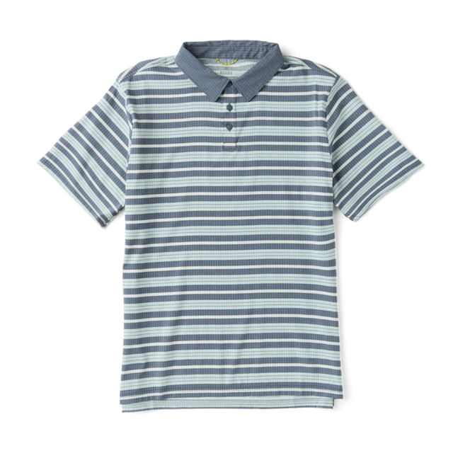 Roark Revival Roark Revival Men's Bless Up Polo Neptune M Mens T-Shirts