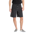 Van's Van's Men's Check-5 Baggy Denim Shorts - Washed Black Washed Black 26 Mens Casual Shorts