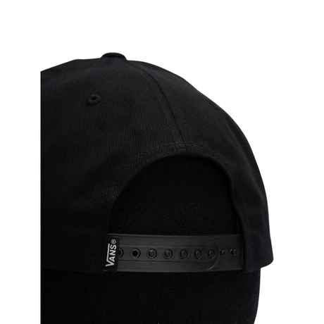 Vans Vans Men's Stretch Logo Snapback - Black Black One Size Mens Hats Flat Brim