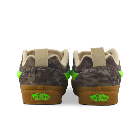 Van's Van's Youth KNU Skool - Camo Green Gecko Camo Green Gecko 13 Youth Infant Boys Shoes 1T to 5T US size