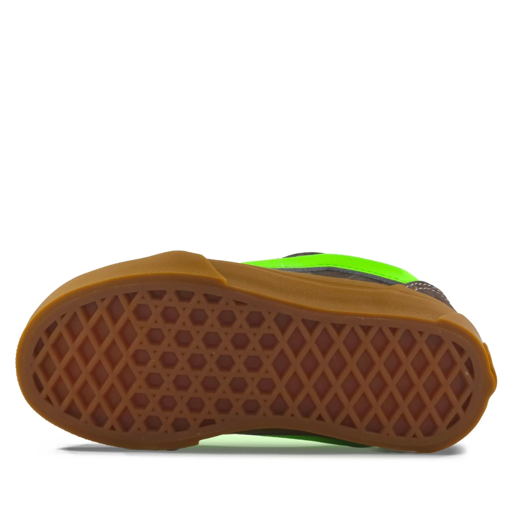Van's Van's Youth KNU Skool - Camo Green Gecko Camo Green Gecko 13 Youth Infant Boys Shoes 1T to 5T US size