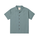 RVCA RVCA Men's Vacancy SS Button Up Ceramic M Mens Button Up Short Sleeve Shirts