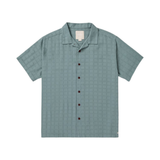 RVCA RVCA Men's Vacancy SS Button Up Ceramic M Mens Button Up Short Sleeve Shirts