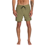 RVCA RVCA Men's VA Pigment Elastic Short 16 Martini Olive S Mens Elastic Swim Trunks