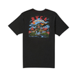 RVCA RVCA Men's Welcome To RVCA SS Tee Pirate Black S Mens T-Shirts