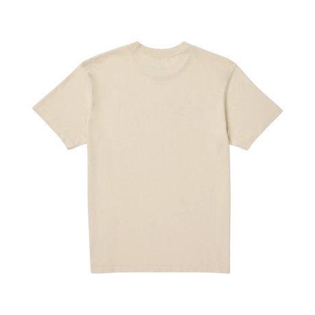 RVCA RVCA Men's Midweight Label Short Sleeve - Ceramic Ceramic M Mens Button Up Short Sleeve Shirts