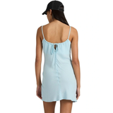 RVCA RVCA Women's  Macarthur Dress - Crystal Blue Crystal Blue XS Womens Short Dresses