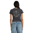 RVCA RVCA Women's 411 Tee - Graphite Graphite S Womens T-Shirts