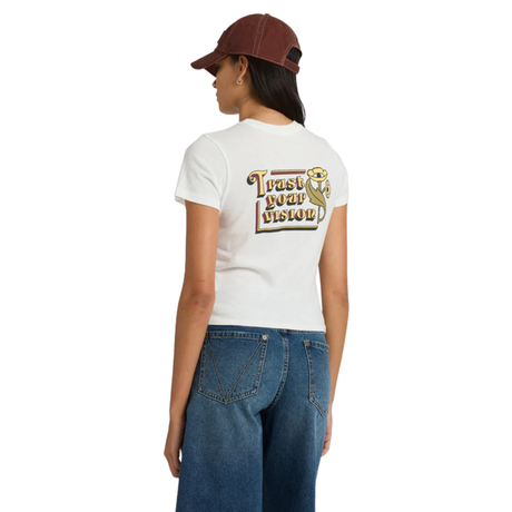 RVCA RVCA Women's 411 Tee - Vintage White Vintage White S Womens T-Shirts