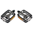 Trek Trek Hybrid Pedal Set Silver/Black 9/16" Bike Pedals