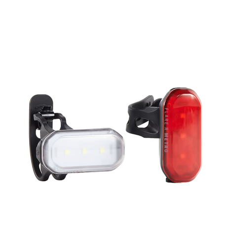 Trek Trek Ion 50 R Flare R Metro Bike Light Set Black OS Bike Lights