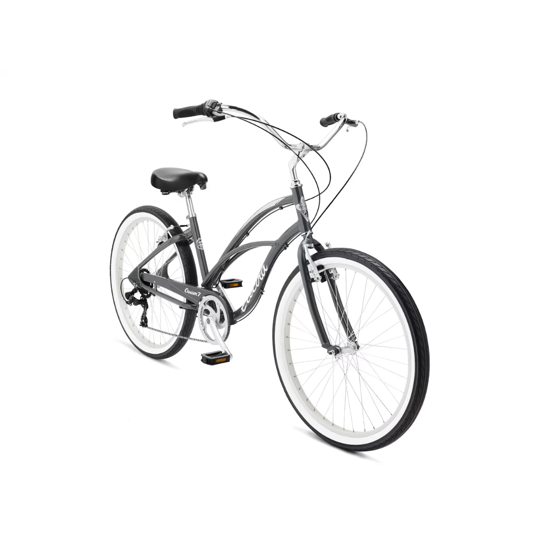 Electra Electra Cruiser 7D Step-Thru - Steel Grey Steel Grey 26" Bike Womens Cruiser