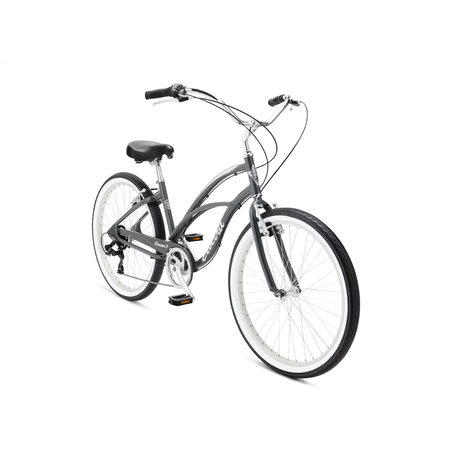 Electra Electra Cruiser 7D Step-Thru - Steel Grey Steel Grey 26" Bike Womens Cruiser
