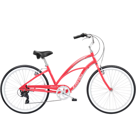 Electra Electra Cruiser 7D Step-Thru - Hibiscus Hibiscus 26" Bike Womens Cruiser